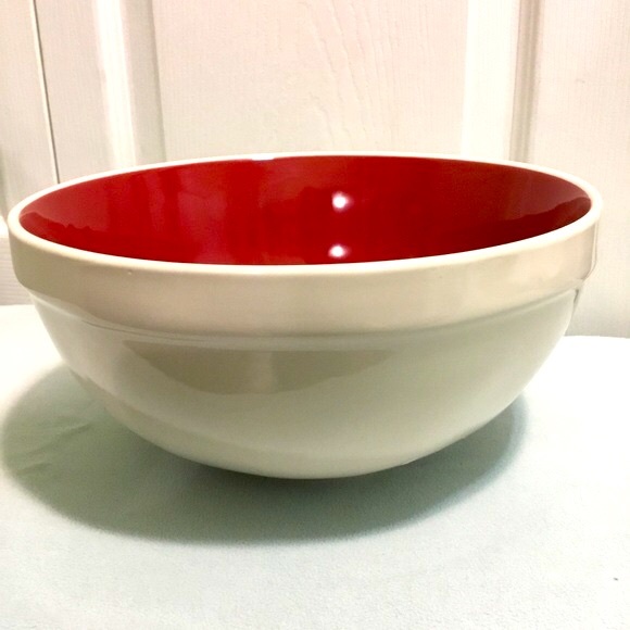 SALE 🔥🔥NEW Rae Dunn Large GINGERBREAD Ceramic Bowl - Picture 6 of 8